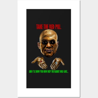Morpheus (The Matrix), Take the red pill. Posters and Art